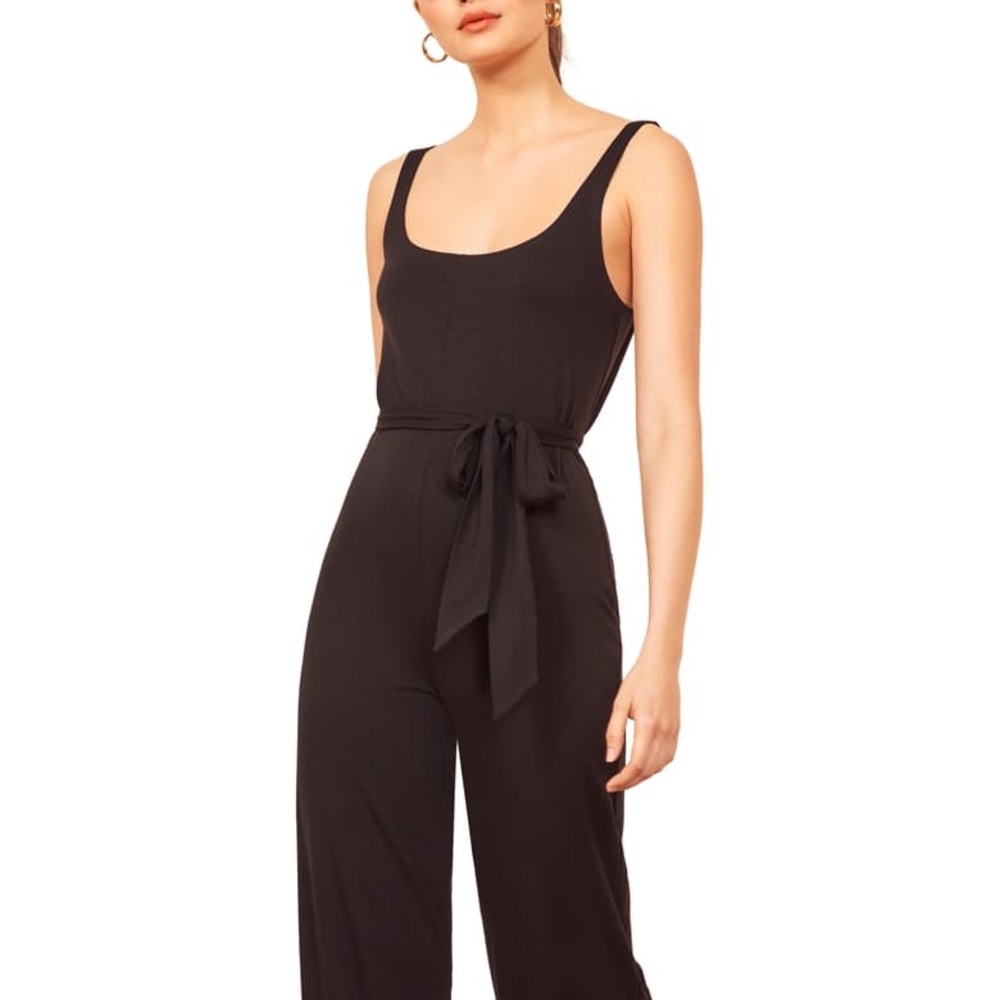 Reformation June Jumpsuit in Black!